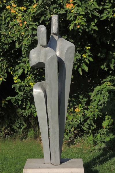 'People & Pots' 2014 - Garden sculpture: 'Optimism'