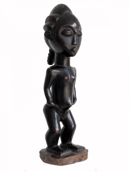 Tribal Art Auction 2016 - LOT 104: Baule Female Ancestor Sculpture