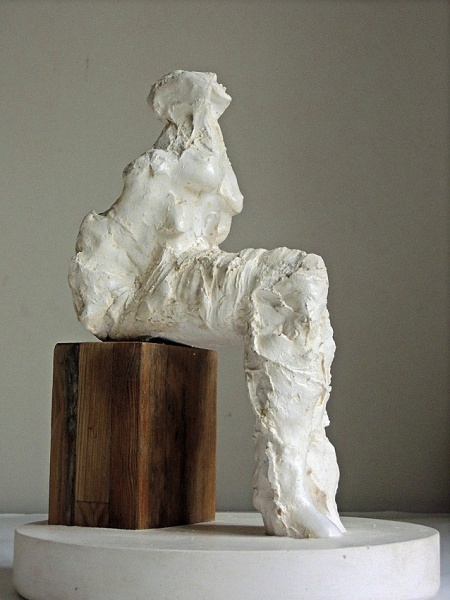 Maurice Blik Plasters: The Artist at Eighty, 2019 - Artist's Plaster: 'Sitting'