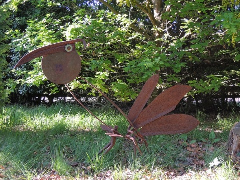 Sculpture in the Garden 2019 - Paul Totham: Exotic Bird