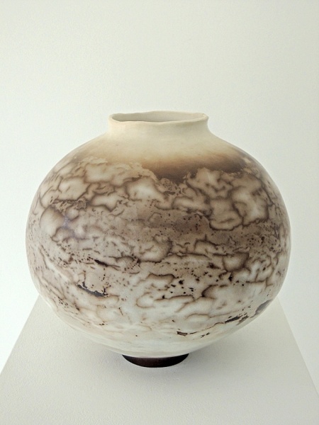 Gus Farnes & Moira Goodall: A Sense of Place - Large Moon Jar (479)