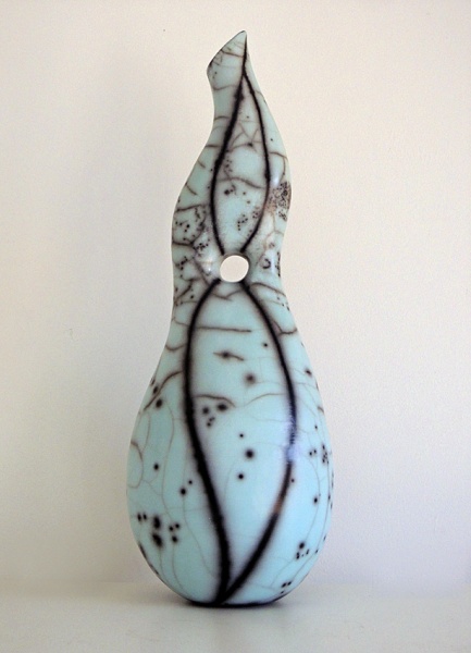 Helen Rondell - Curved Jade Vessel (HR2)