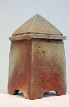 'People & Pots' 2014 - Pyramid Lidded Jar (medium)