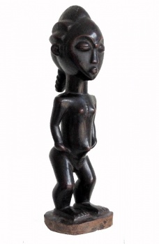 Tribal Art Auction 2016 - LOT 104: Baule Female Ancestor Sculpture