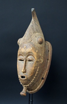 Animal Spirits: Ethnographica - Baule Portrait Mask - Ivory Coast