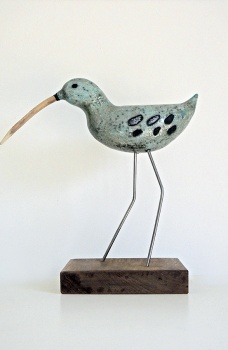 Contemporary Studio Ceramics 2022 - 'Raku Wader Bird' (1)