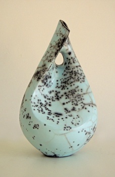 Contemporary Studio Ceramics 2023 - Twisted Jade Teardrop (HR5)