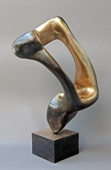 Biomorphic II - 'Bronze: Twisting Form'